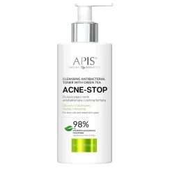 ACNE-STOP Oczyszczający tonik antybakteryjny z zieloną herbatą, 300 ml