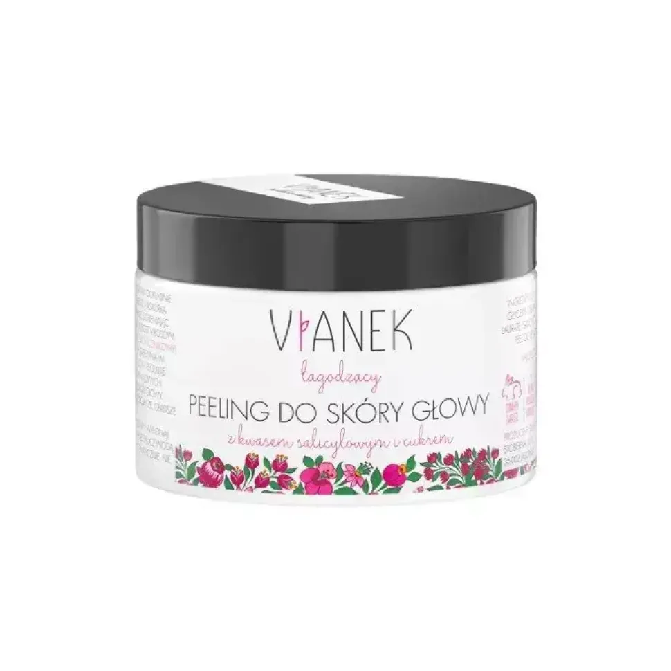 Łagodzący peeling do skóry głowy