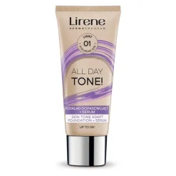 ALL DAY TONE! Podkład dopasowujący + serum 01 LIGHT 30 ml