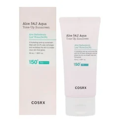 Aloe 54.2 Aqua Tone-Up Sunscreen Lekki krem tone-up z filtrem przeciwsłonecznym SPF 50+/PA++++ 50ml