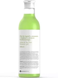 Aloe & Tea Tree Shower Gel żel do kąpieli z aloesem i olejkiem z drzewa herbacianego 500ml