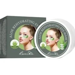 Aloe płatki pod oczy hydrożelowe, z aloesem, 60 szt.