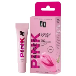 Aloes Pink multinawilżający balsam do ust - glossy pink 10g