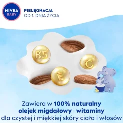 Baby żel 2w1 do mycia ciała i włosów 500ml