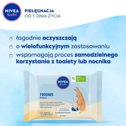 Baby Toddies chusteczki biodegradowalne 57szt