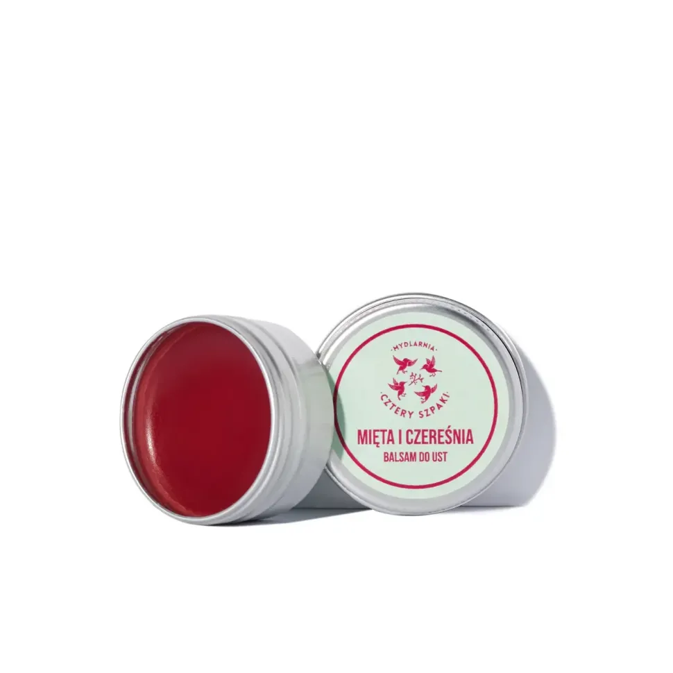 Balsam do ust Mięta i Czereśnia 15ml
