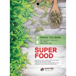 Beauty Super Food Green Tea Mask maska w płachcie z ekstarktem z zielonej herbaty 23ml