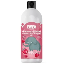 BEBI Kids Malina Szampon i płyn do kąpieli 2w1 500 ml