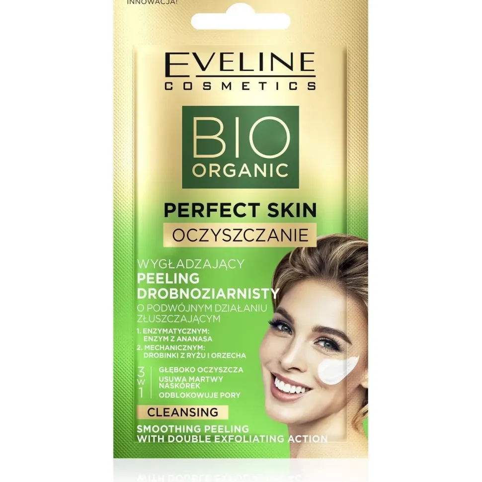 Bio Organic Perfect Skin Wygładzający peeling drobnoziarnisty, 7 ml