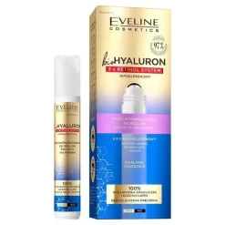 BIOHYALURON 3XRETINOL SYSTEM Przeciwzmarszczkowy żel roll-on pod oczy i na powieki 15 ml