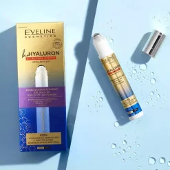 BIOHYALURON 3XRETINOL SYSTEM Przeciwzmarszczkowy żel roll-on pod oczy i na powieki 15 ml