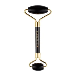 Black Obsidian Roller Wałeczek do masażu twarzy z czarnego obsydianu