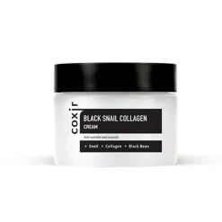 Black Snail Collagen Cream Przeciwstarzeniowy krem ​​do twarzy z mucyną ślimaka i kolagenem 50ml