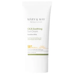 Cica Soothing Sun Cream SPF50+/PA++++ Kojąco-nawilżający Krem z filtrem przeciwsłonecznym 50ml