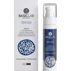 Cosmetology  Specjalistyczne serum z 15% Trehalozą, 10% peptydem SNAP-8 i małocząsteczkowym kw. hialuronowym 50 ml