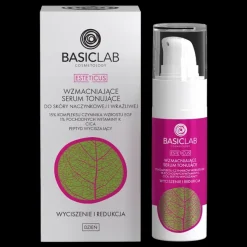 COSMETOLOGY Wzmacniające serum tonujące do skóry naczynkowej i wrażliwej, 15% kompleksu czynnika wzrostu EGF, 1% pochodnych witaminy K, CICA, Peptyd wyciszający, Wyciszenie i Redukcja 30ML