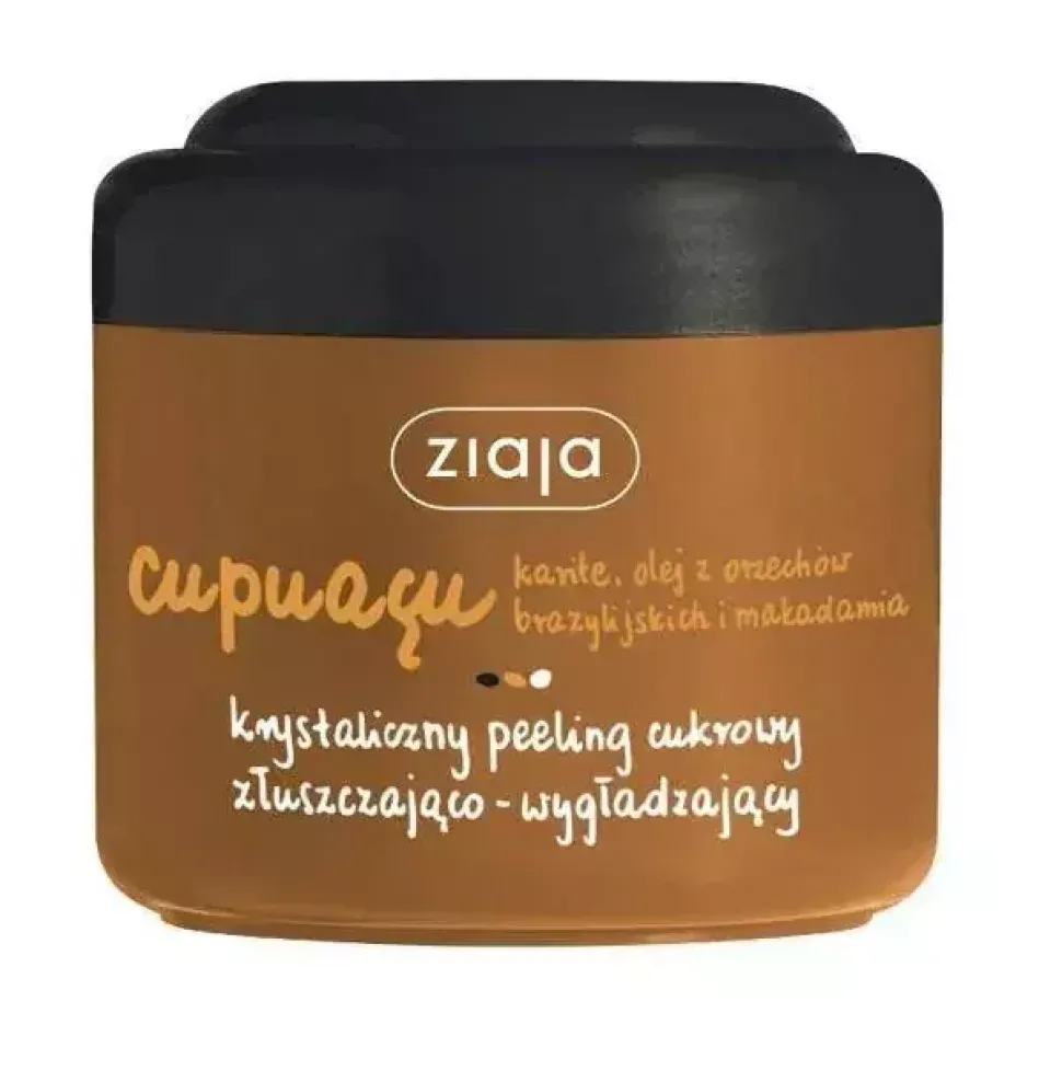 Cupuacu krystaliczny peeling cukrowy złuszczająco-wyglądzajacy każdy rodzaj skóry 200ml