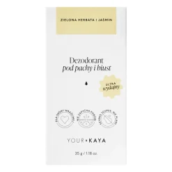 Delikatny dezodorant pod pachy i piersi Zielona herbata i jaśmin