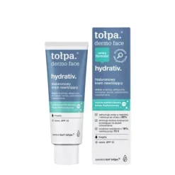 dermo face, hydrativ. Nawilżający krem łagodzący, BOGATY, DZIEŃ, SPF 10, 40 ml