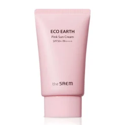 Eco Earth Pink Sun Cream SPF50+ Krem z filtrem do twarzy 50ml