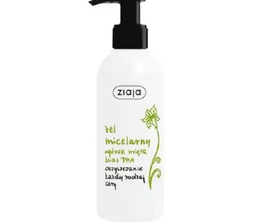 Żel micelarny do twarzy każdy rodzaj skóry Ogórek i Mięta 200ml