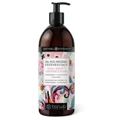 Żel pod prysznic regenerujący Białe kwiaty + ekstrakt z oliwki NATURAL EXPERT 480ml