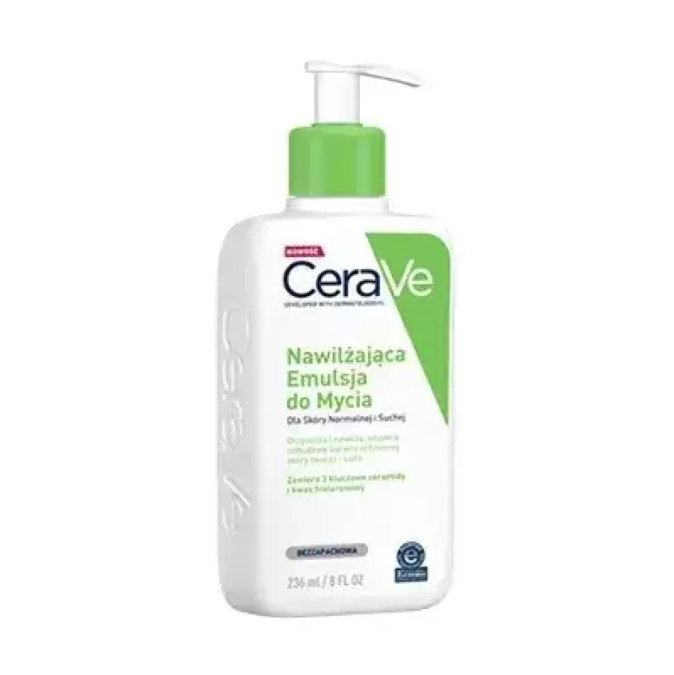 Emulsja nawilżająca do mycia twarzy do skóry normalnej i suchej 237 ml