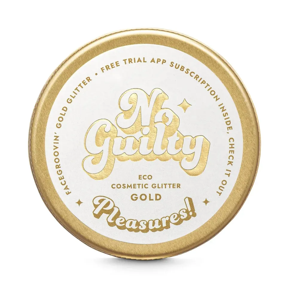 Facegroovin's glitter Bio-brokat Gold