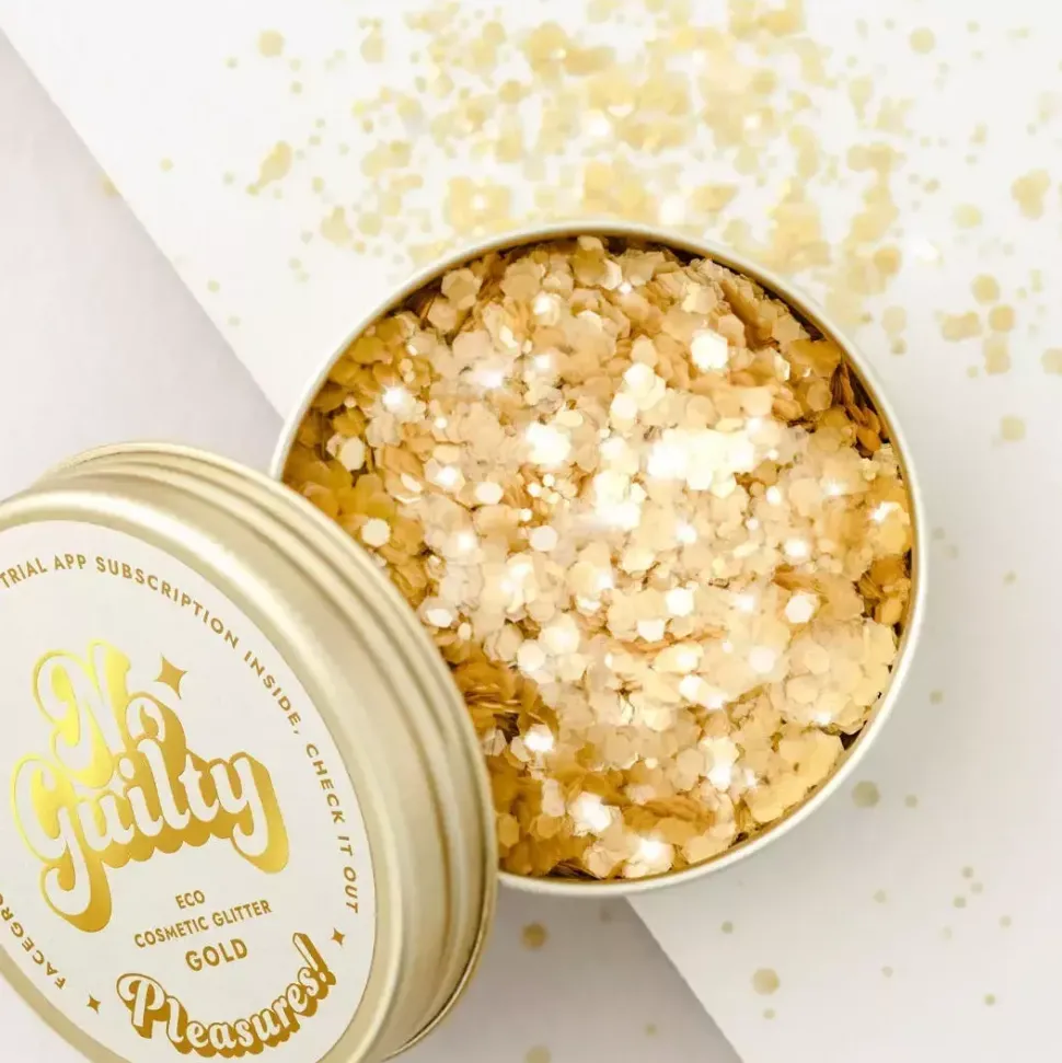 Facegroovin's glitter Bio-brokat Gold