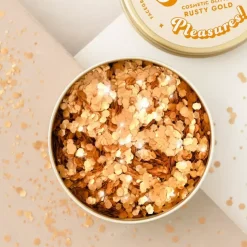 Facegroovin's glitter Bio-brokat Rusty gold