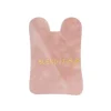GUA SHA Rose Quartz Plate płytka do masażu twarzy TOOTH