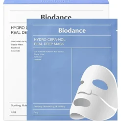 Hydro Cera-Nol Real Deep Mask Nawilżająca maska kolagenowa ZESTAW 4 sztuki