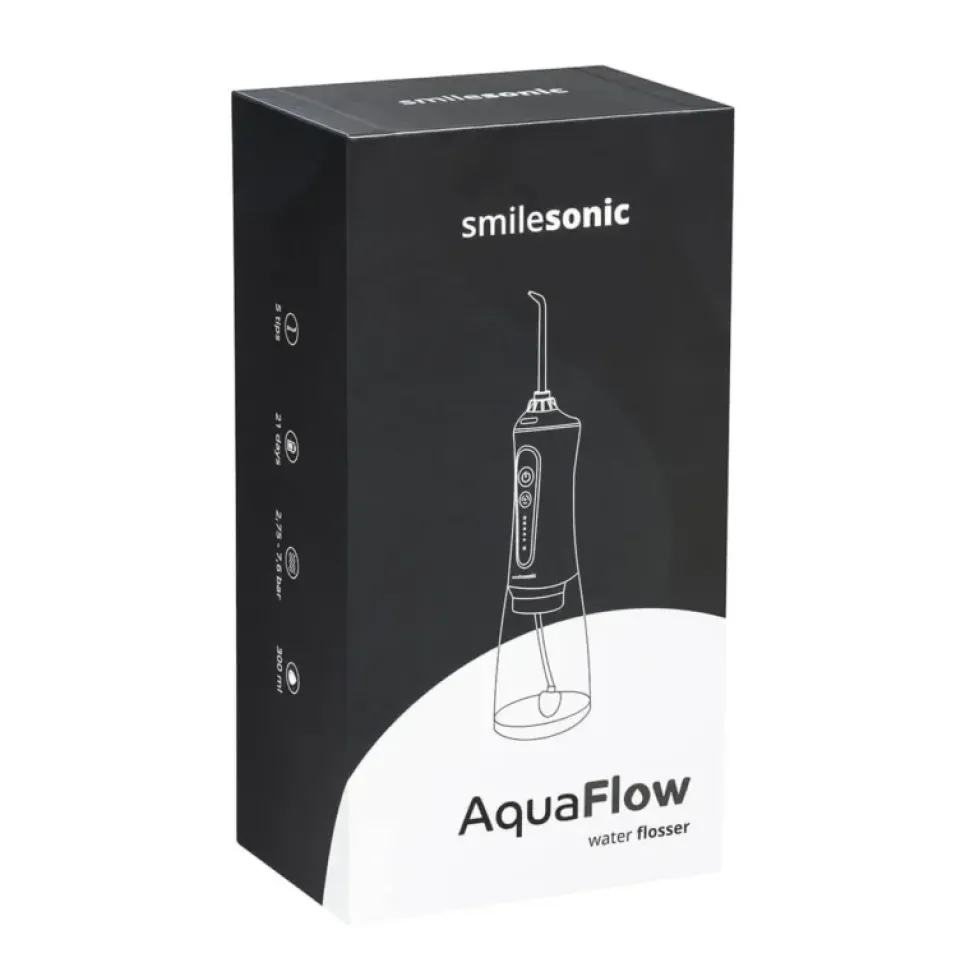 Irygator bezprzewodowy Smilesonic AquaFlow Black