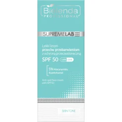 IS SUPREMELAB SKIN TONE Krem przeciw przebarwieniom z SPF50 UVA/UVB, 50ml
