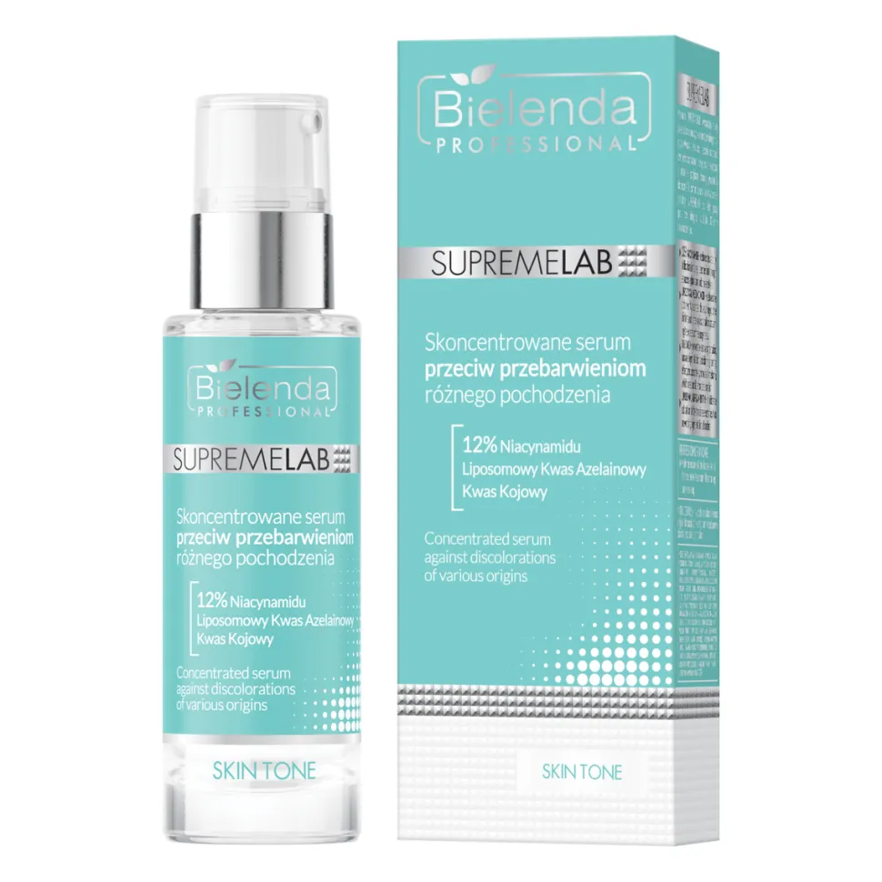 IS SUPREMELAB SKIN TONE Skoncentrowane serum przeciw przebarwieniom różnego pochodzenia, 30ml