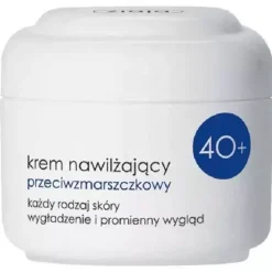 Krem nawilżający przeciwzmarszczkowy 40+ każdy rodzaj skóry 50ml