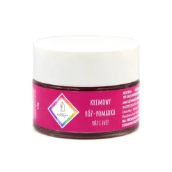 Kremowy Róż-pomadka "Róż i już" 12g