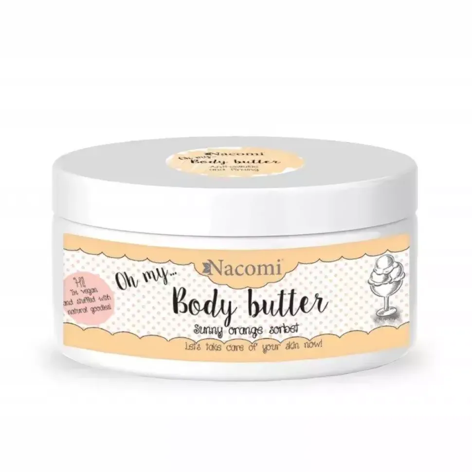 Lekkie masło do ciała Pomarańczowy Sorbet 100g