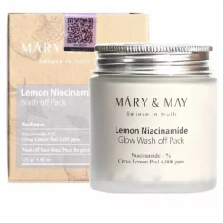 Lemon Niacinamide Glow Wash off Pack Glinkowa Maska rozjaśniająca 125g