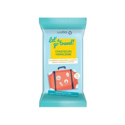 Lets go travel! Chusteczki Odświeżające Hipoalergiczne 15 sztuk