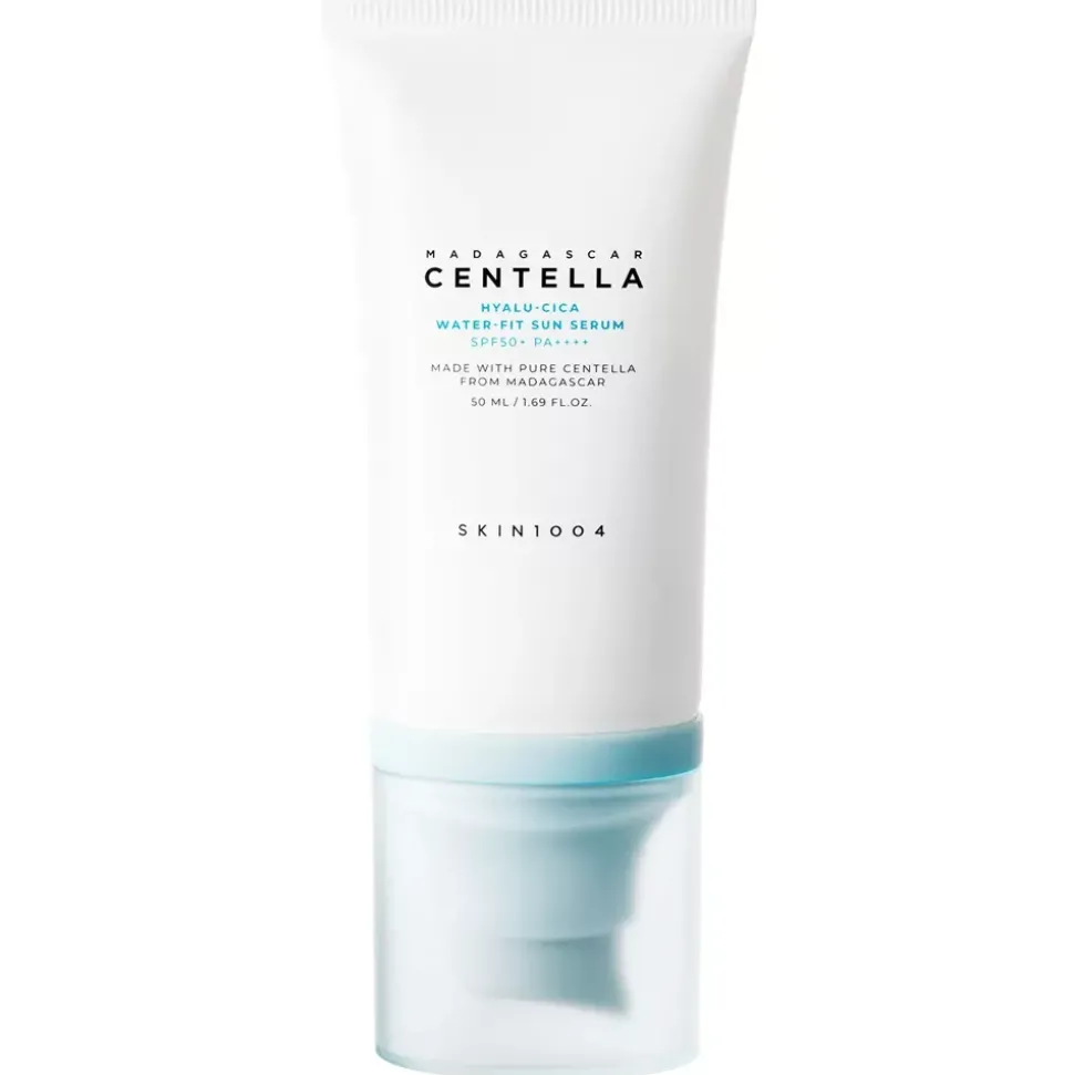 MADAGASCAR CENTELLA Hyalu-Cica WATER-FIT Sun serum Lekki nawilżający krem przeciwsłoneczny SPF 50+ PA++++ 50ml