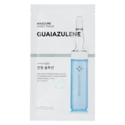 Mascure Guaiazulene Sheet Mask - Kojąca Maska w Płachcie do Twarzy 1szt.