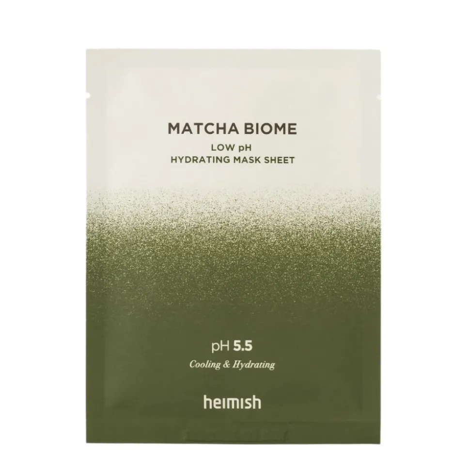 Matcha Biome Low pH Hydrating Mask Sheet Kojąca maska z probiotykami