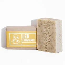 Mydło do ciała Len i rumianek