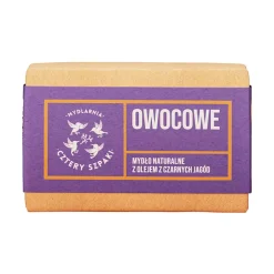 Mydło w kostce owocowe z olejem z czarnych jagód 110g