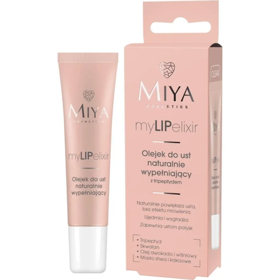 myLIPelixir Olejek do ust naturalnie wypełniający Clear 10g
