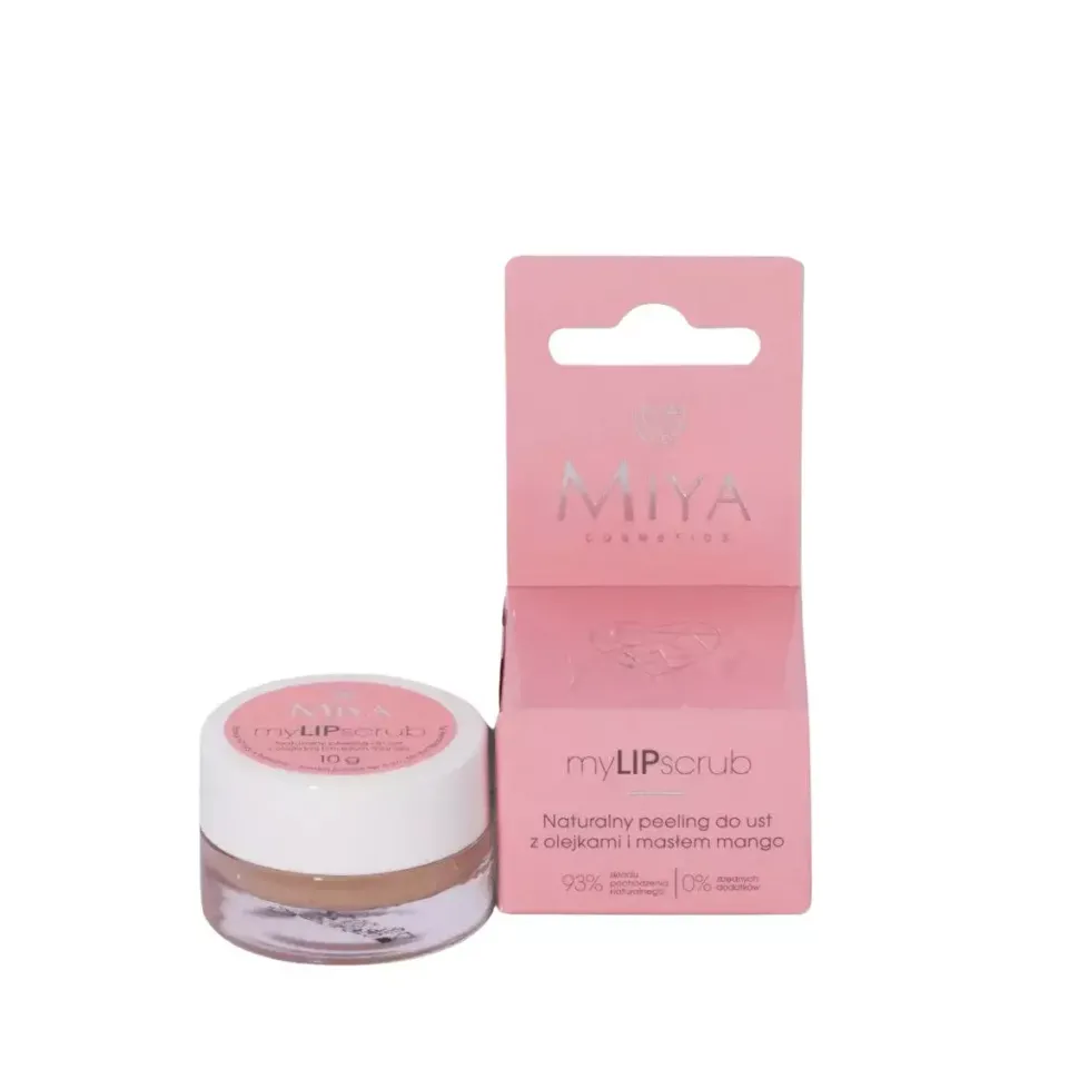 myLIPscrub Naturalny peeling do ust z olejkami i masłem mango 10 g