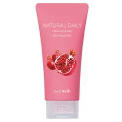 Natural Daily - Pianka do mycia twarzy Granat 150ml