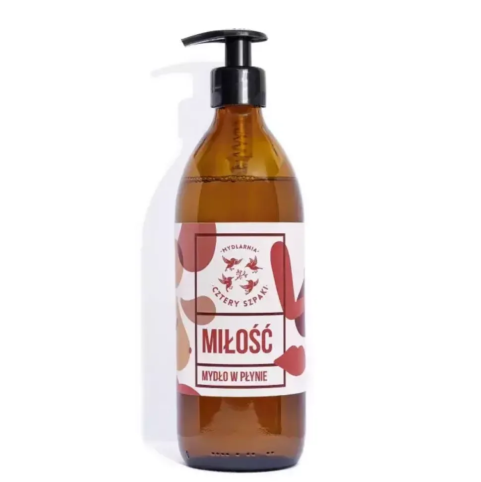 Naturalne mydło w płynie Miłość 500ml