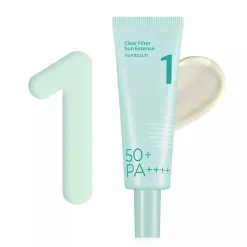No.1 Clear Filter Sun Essence SPF50+ PA++++ nawilżająca esencja do twarzy z filtrem 50ml